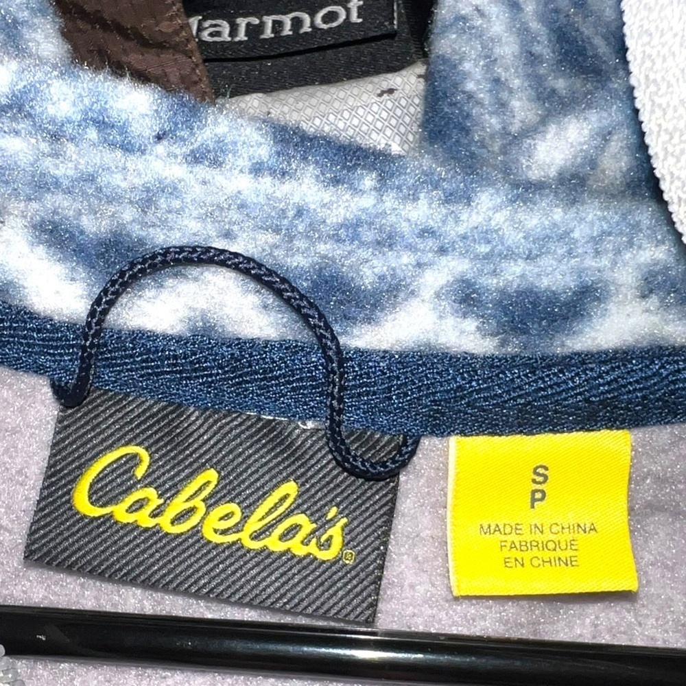 Cabelas Patterned Fleece Jacket - Picture 4 of 4